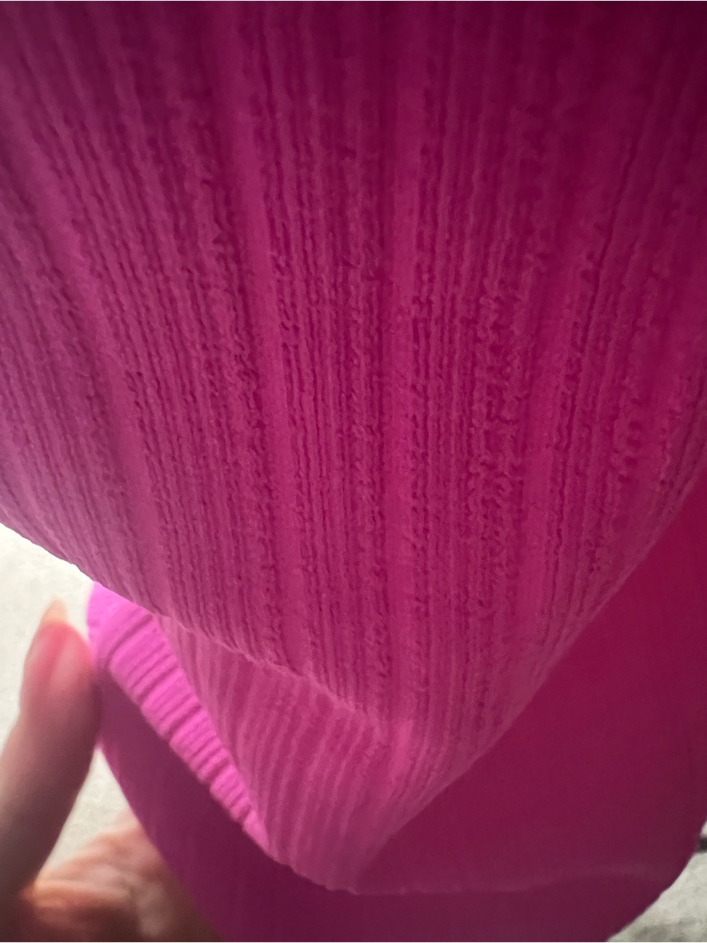 Neon Pink Strappy One-Piece Swimsuit luli fama brand. High quality. Only used 1 - Picture 5 of 5